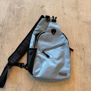 Mosiso Blue Sling Bag